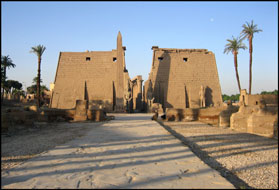 Early morning at Luxor Temple