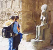 Goddess Sekhmet at Medinet Habu Temple, Luxor
