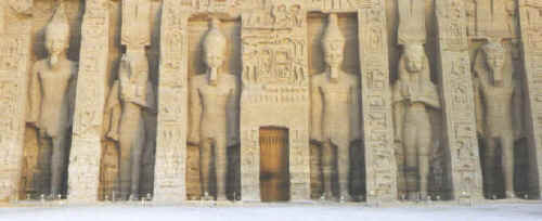 Nefertari Temple Entrance, Abu Simbel