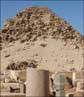 A pyramid at Abu Sir with mortuary temple