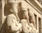 Statues of Hatshepsut at Deir El Bahari