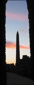 Early dawn at Karnak Temple, Luxor