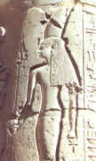 Pillar at Luxor Temple