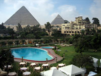 Mena House Oberoi and Great Pyramid