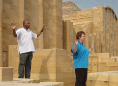 Aaron & Sue, Saqqara Healing Ceremony