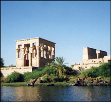 Isis Temple with Trajan's Kiosk, Philae, Egypt. Photo: Ruth Shilling